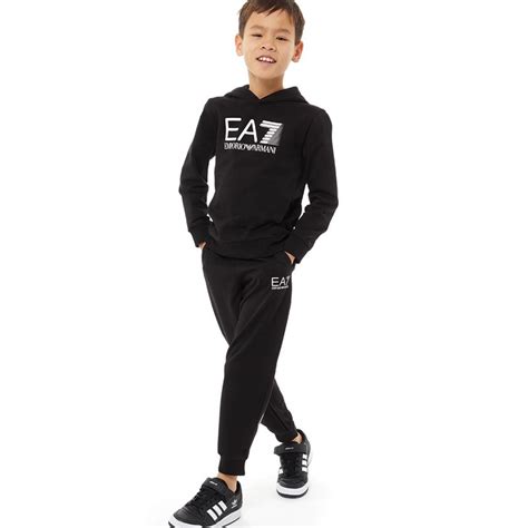 armani kids tracksuit|emporio armani boys tracksuit.